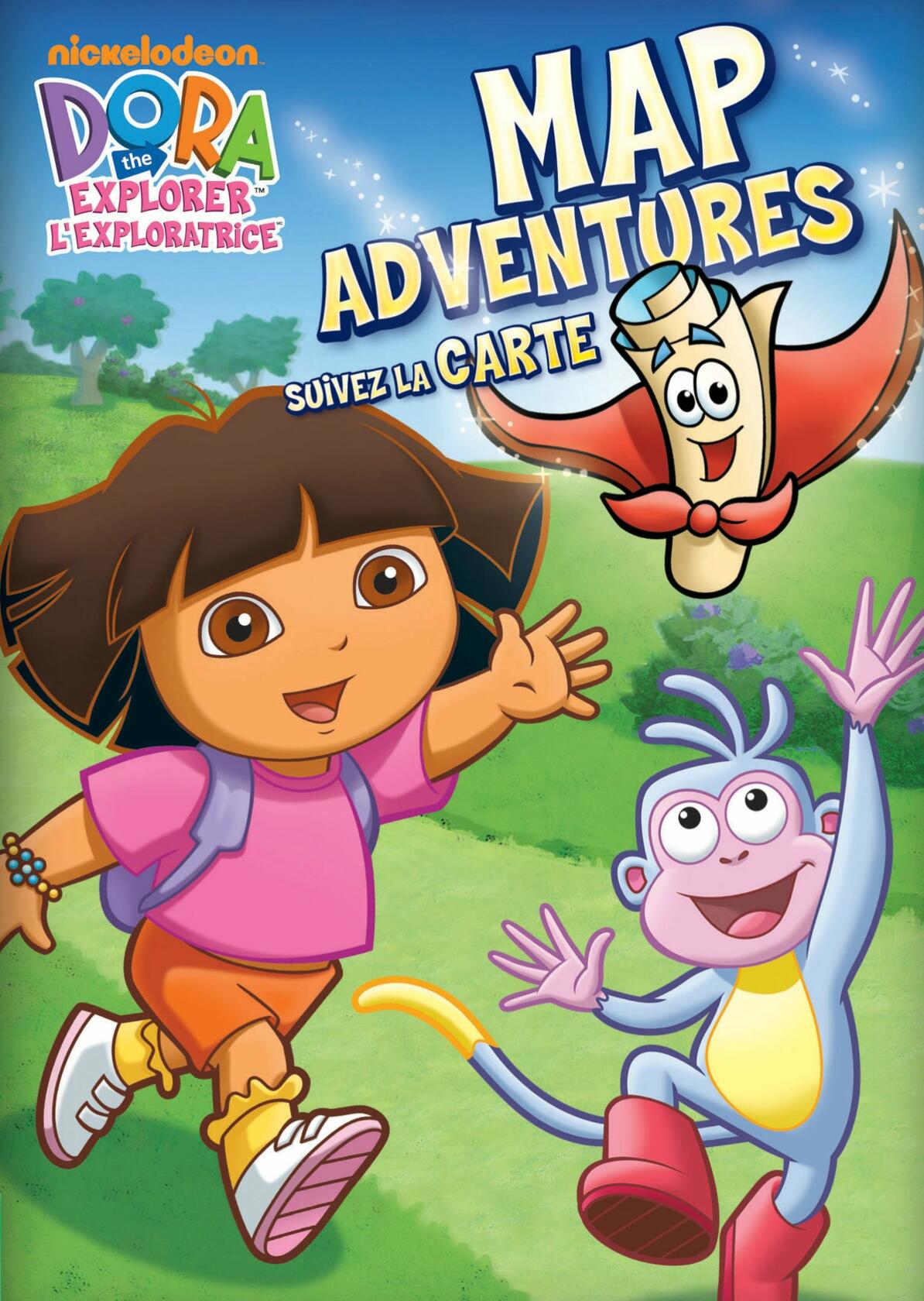 Dora The Explorer: Map Adventures (Bilingual) [DVD] - Very Good