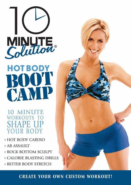 10 Minute Solution Hot Body Boot Camp [DVD] - Very Good