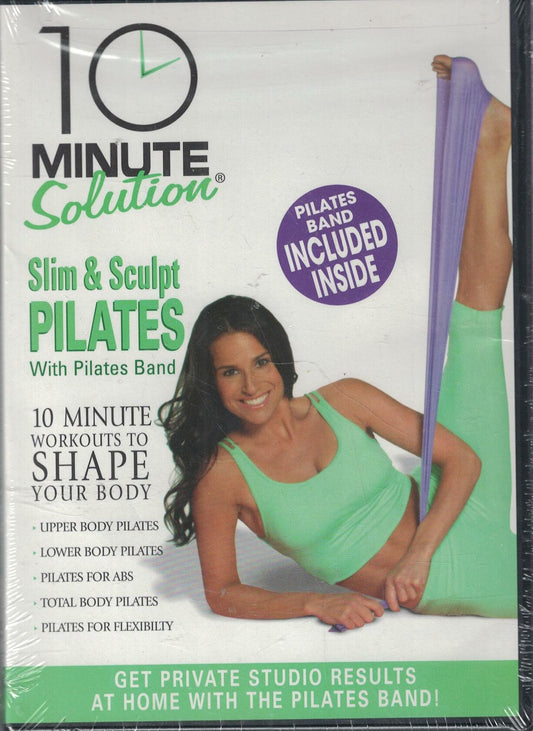 10 Minute Solution: Slim and Sculpt Pilates [DVD] - Very Good
