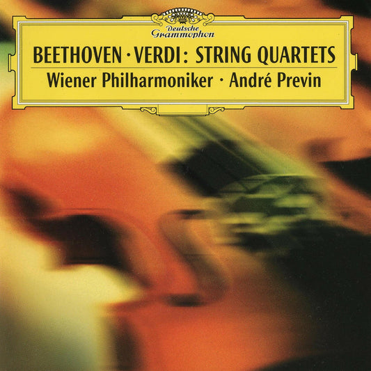 Beethoven/Verdi: String Quartets [Audio CD] PHILHARMONIKER,WIENER / PREVIN,ANDRE - Very Good