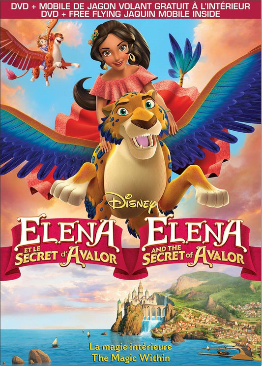 Elena And The Secret Of Avalor (Bilingual) [DVD] - Very Good