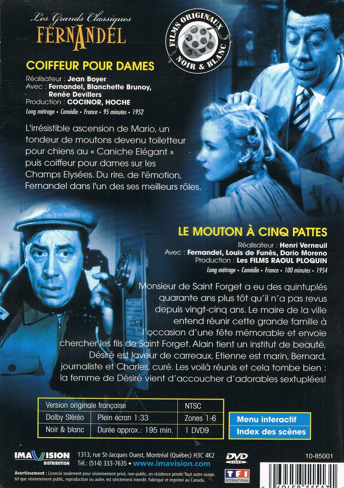 Fernandel-Coiffeur Pour.. [DVD] - Very Good