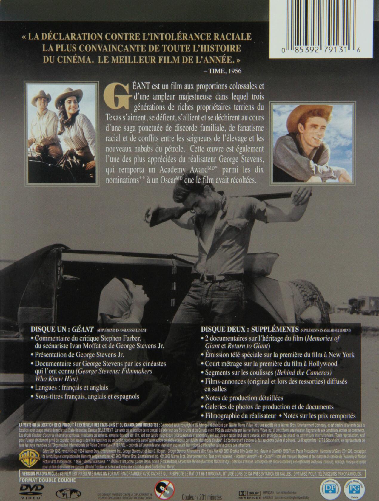 Giant (Version fran�aise) [DVD] - Very Good