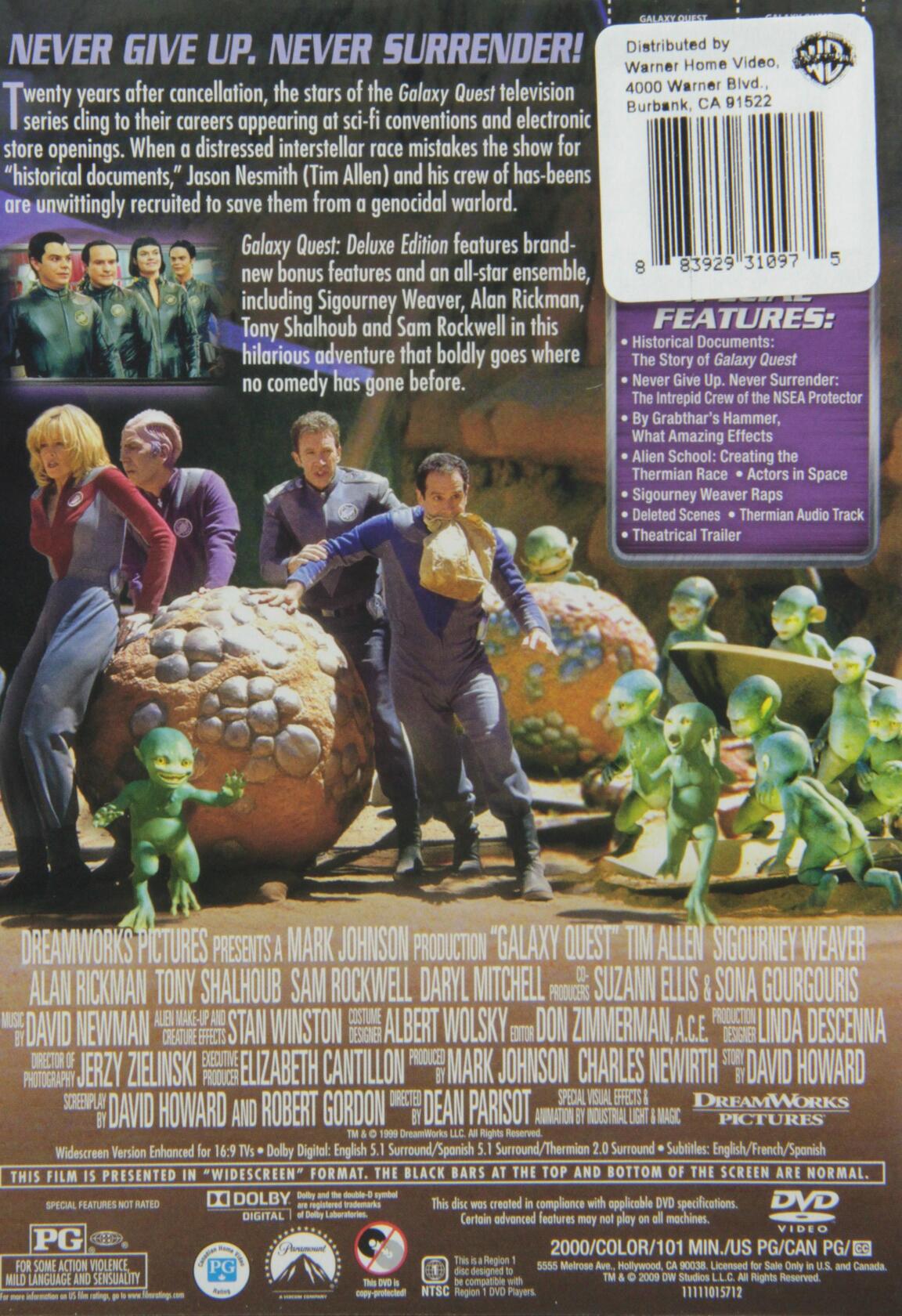 Galaxy Quest [DVD] - Very Good