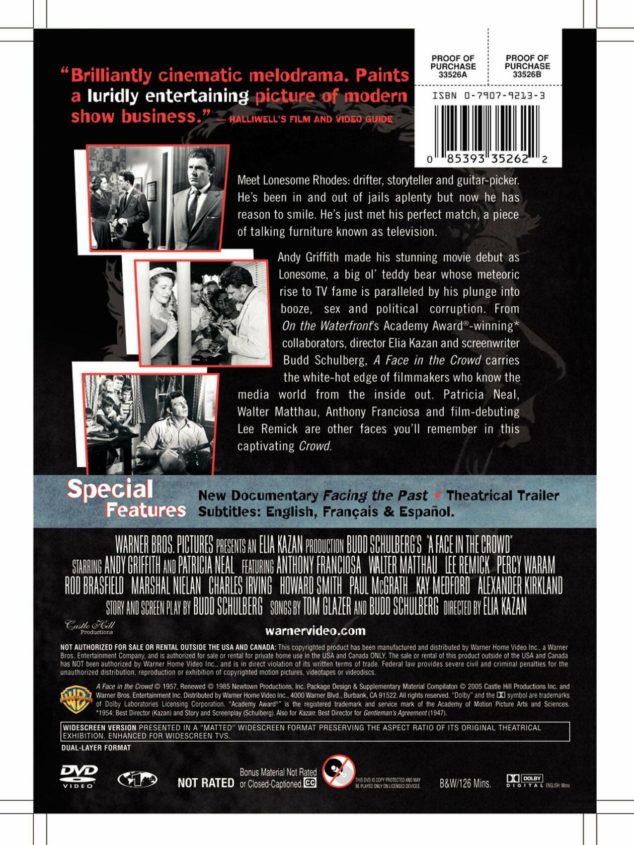 Face in the Crowd (Sous-titres franais) [DVD] - Very Good