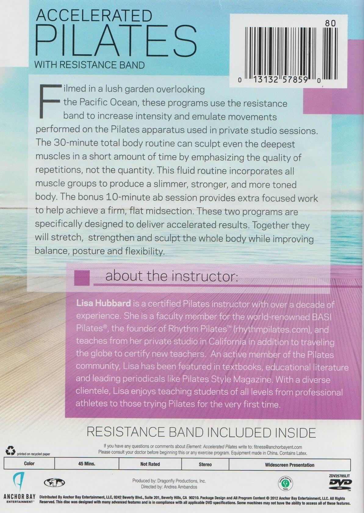 Element: Accelerated Pilates [DVD] - Very Good