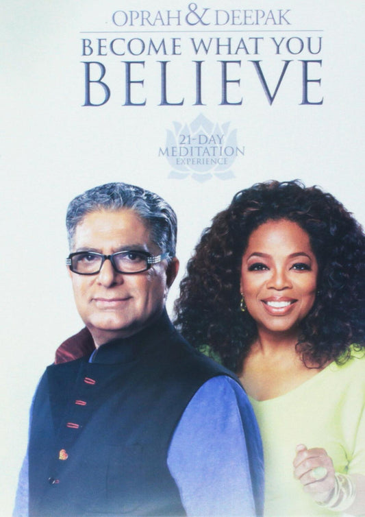 21-Day Meditation Experience - Become What You Believe CD [Audio CD] Deepak Chopra; Oprah Winfrey and The Chopra Center - Very Good