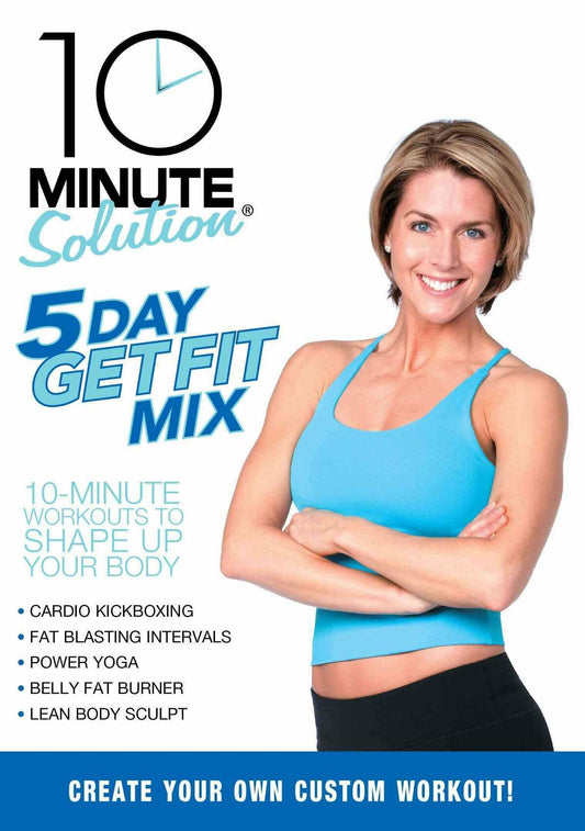10 Minute Solution Five Day Get Fit Mix [DVD] - Very Good