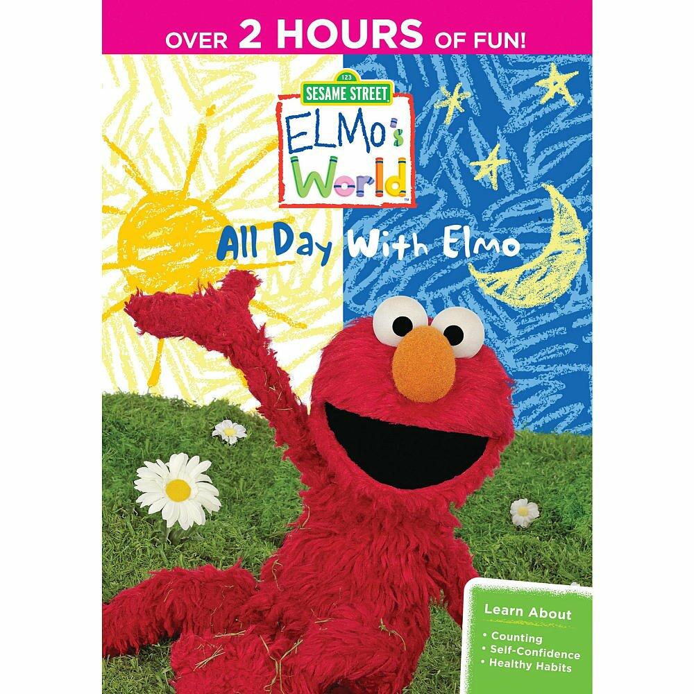 Elmo's World: All Day With Elmo [DVD] - Very Good