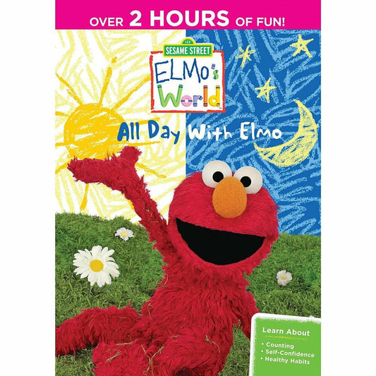 Elmo's World: All Day With Elmo [DVD] - Very Good