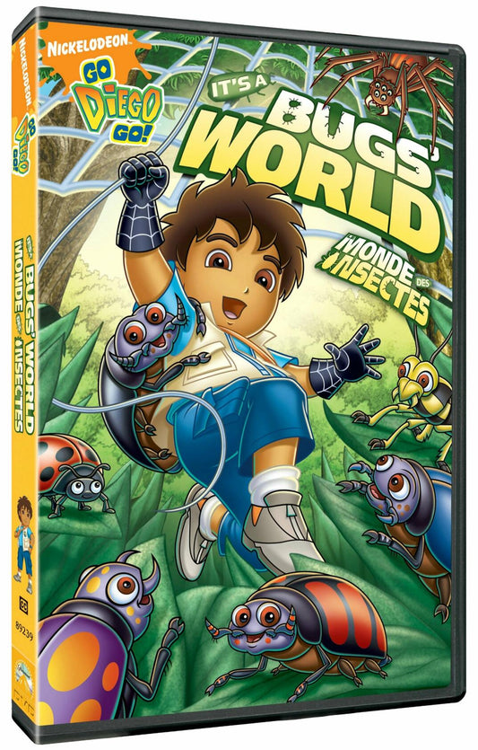 Go Diego Go!: It's a Bug's World [DVD] - Very Good