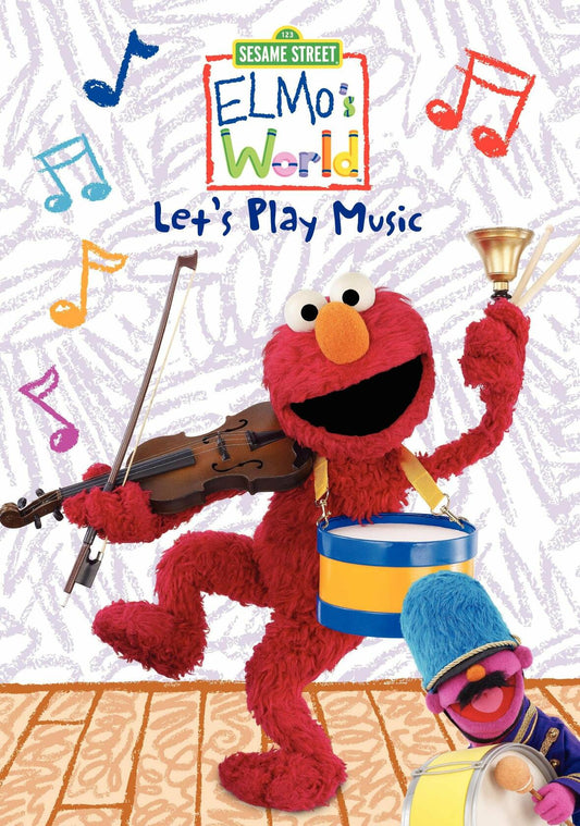 Elmo's World: Let's Play Music [DVD] - Very Good
