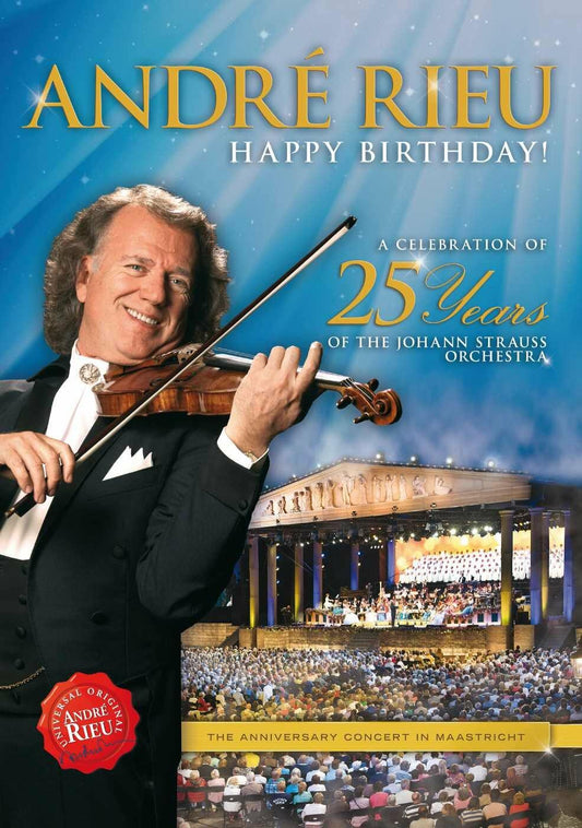 HAPPY BIRTHDAY! A Celebration Of 25 years Of The Johann Strauss Orchestra (DVD) [DVD] - Very Good