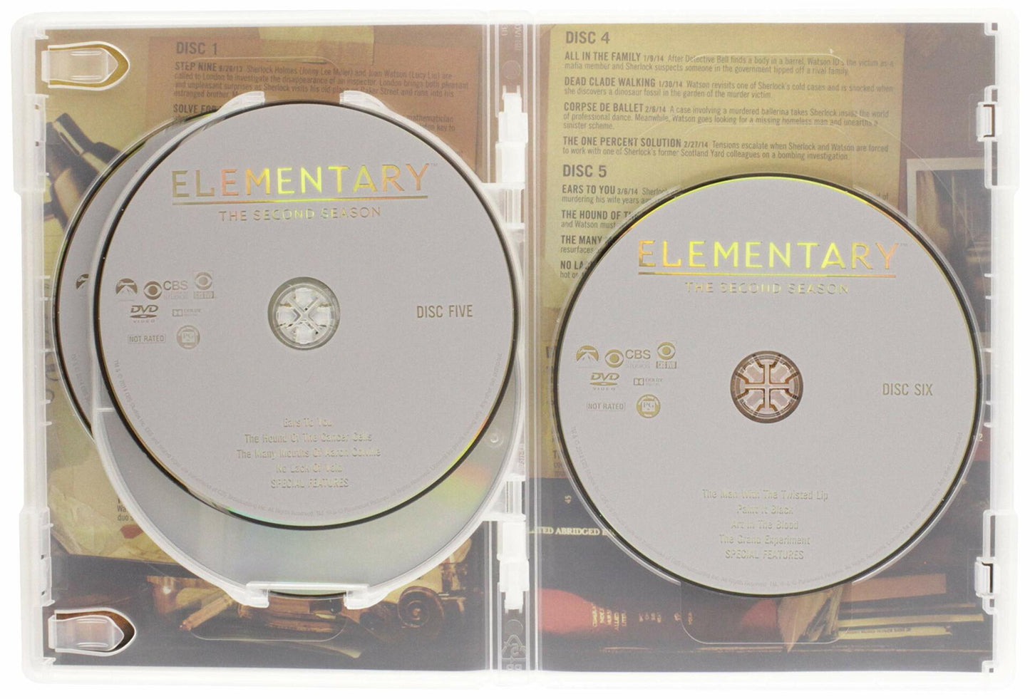 Elementary: The Second Season [DVD] - Very Good