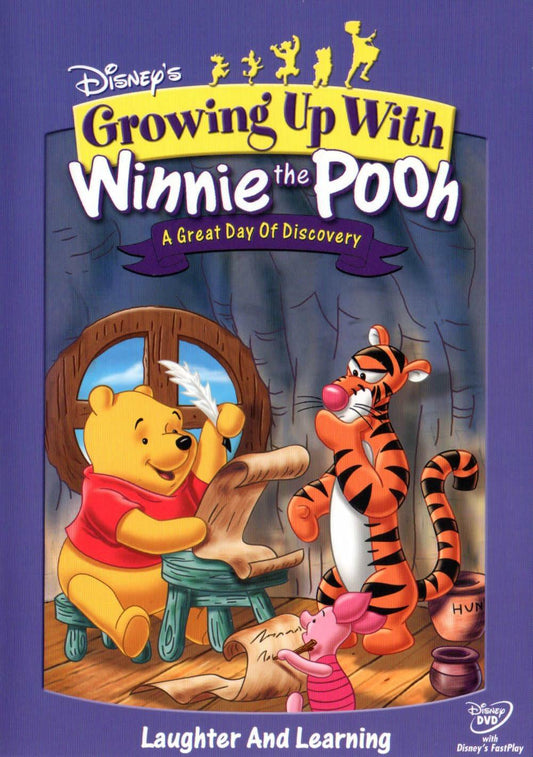 Growing Up With Winnie the Pooh - A Great Day of Discovery (Bilingual) [DVD] - Very Good