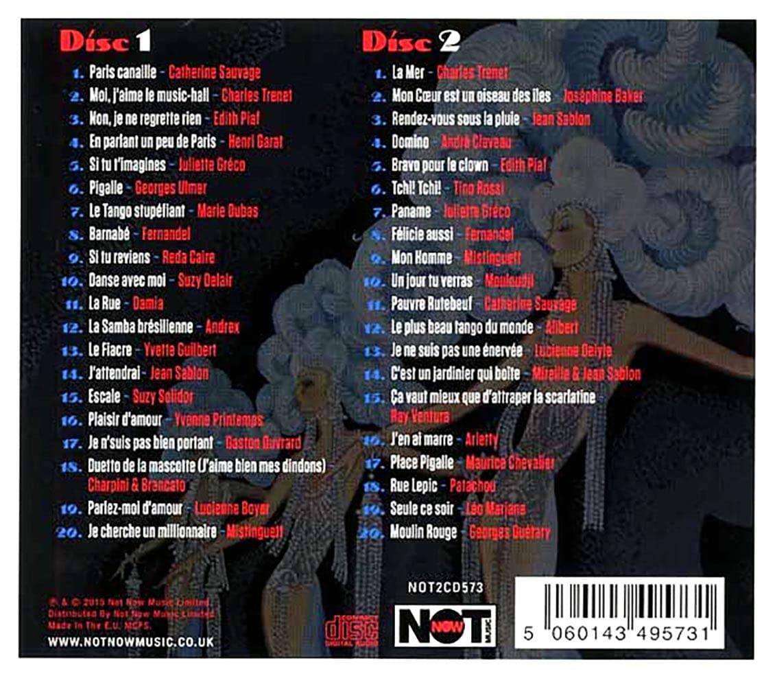 Cabaret Nights in Paris [Audio CD] Various Artists