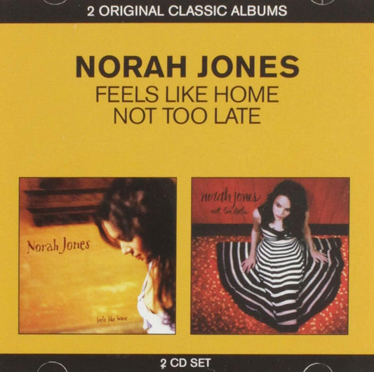 Not Too Late/Feels Like Home [Audio CD] Norah Jones - Very Good