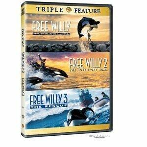 Free Willy Triple Feature (Free Willy / Free Willy 2: The Adventure Home / Free Willy 3: The Rescue) (Bilingual) [DVD] - Very Good