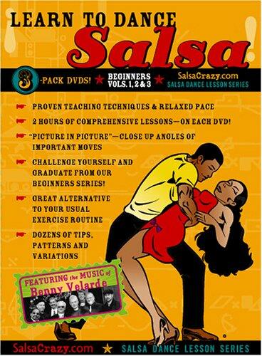 Learn to Dance Salsa, Beginning Salsa Dance 3 Pack - All 3 Progressive Beginning Salsa Dance DVDs [3 DVDs] [DVD] - Very Good