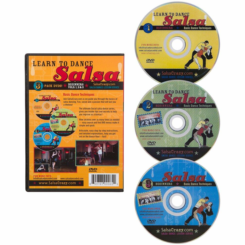Learn to Dance Salsa, Beginning Salsa Dance 3 Pack - All 3 Progressive Beginning Salsa Dance DVDs [3 DVDs] [DVD] - Very Good