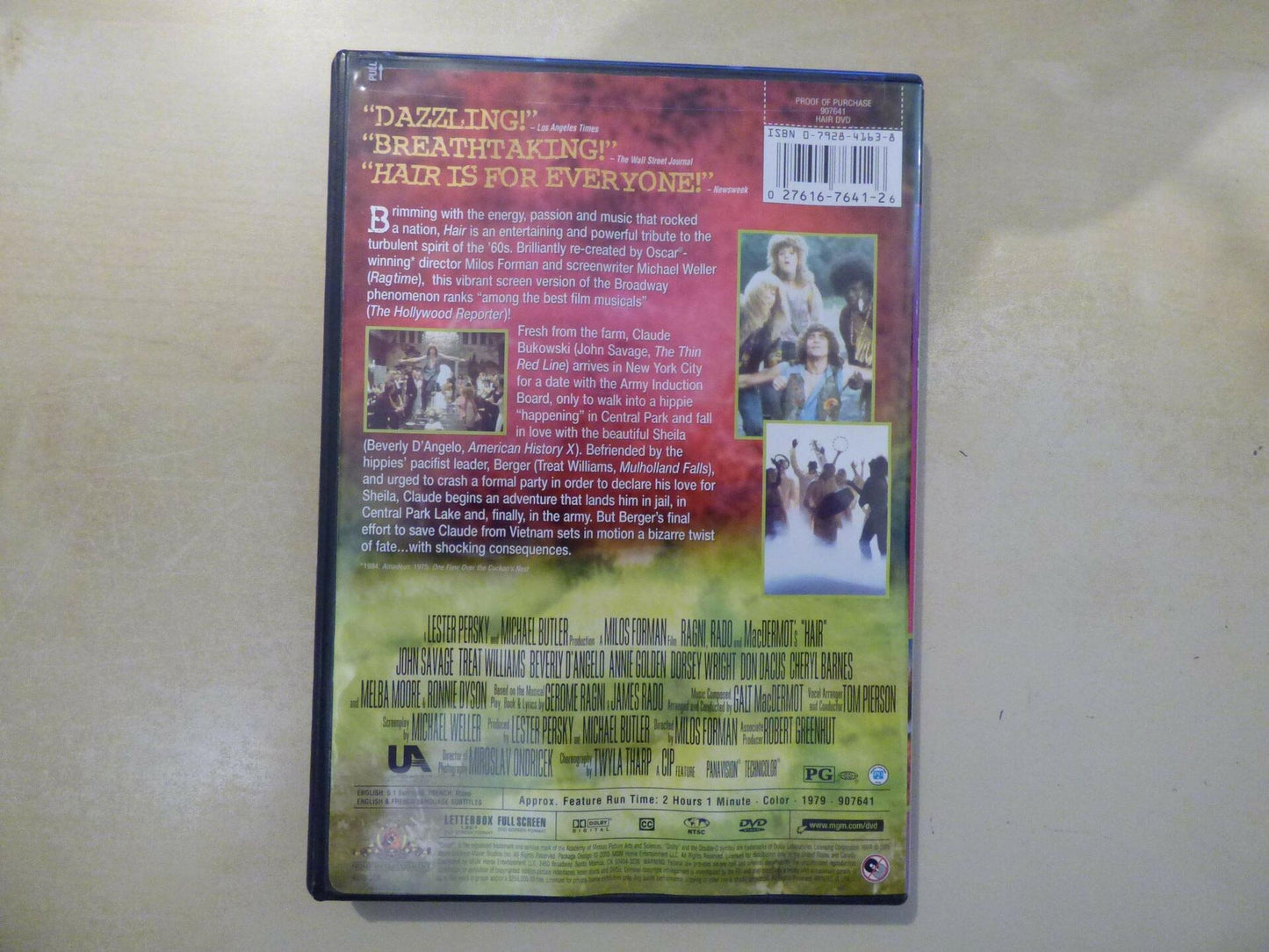 Hair (Widescreen/Full Screen) (Bilingual) [DVD] - Very Good