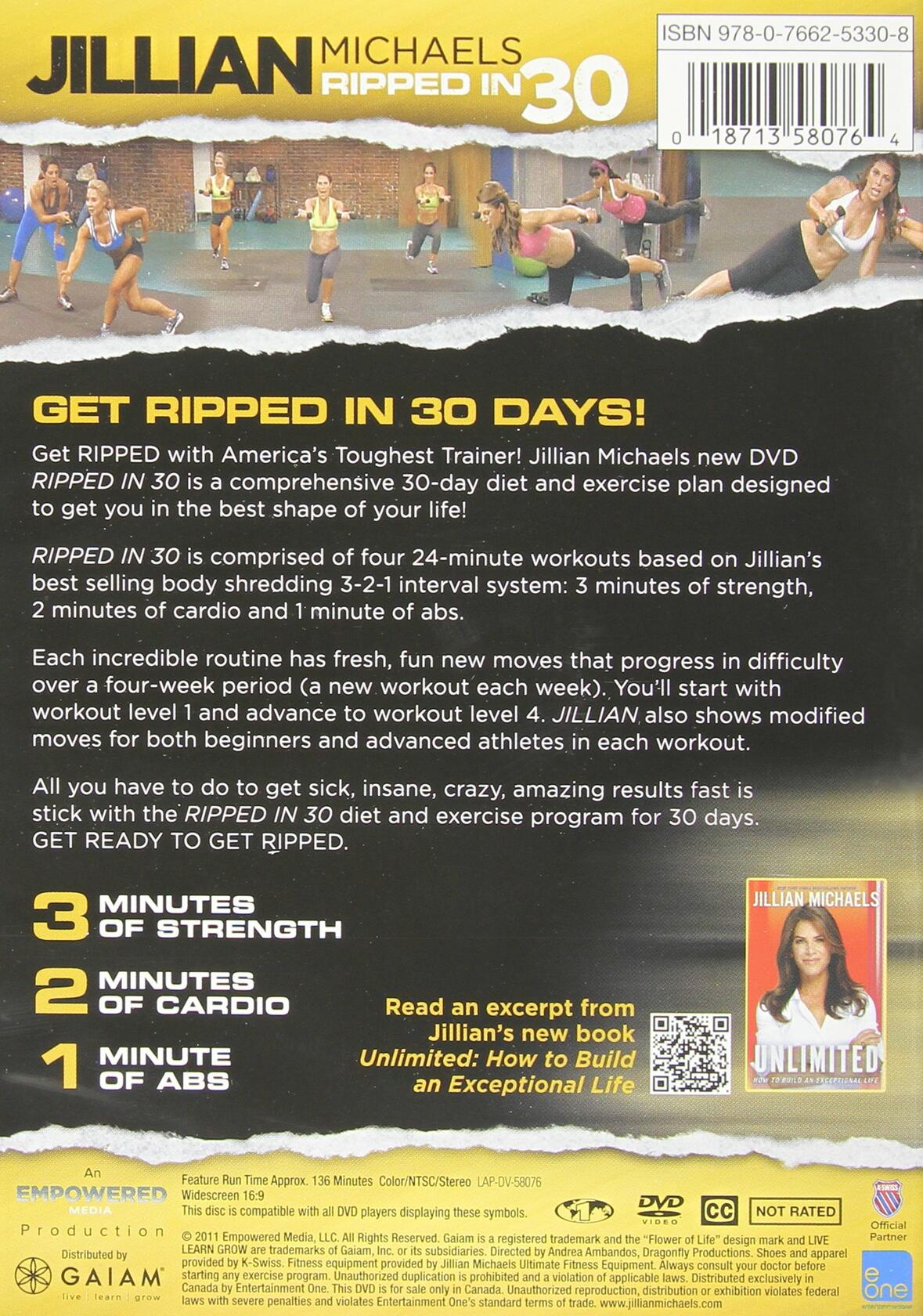 FHE GAIAM 3PC JILLIAN MICHAELS COLLECTIO [Blu-ray] [Blu-ray] - Very Good