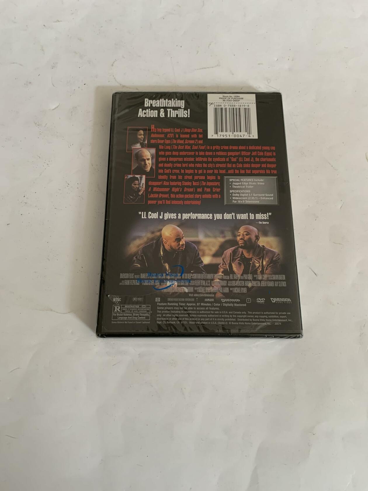 In Too Deep (Widescreen) [DVD] - Very Good