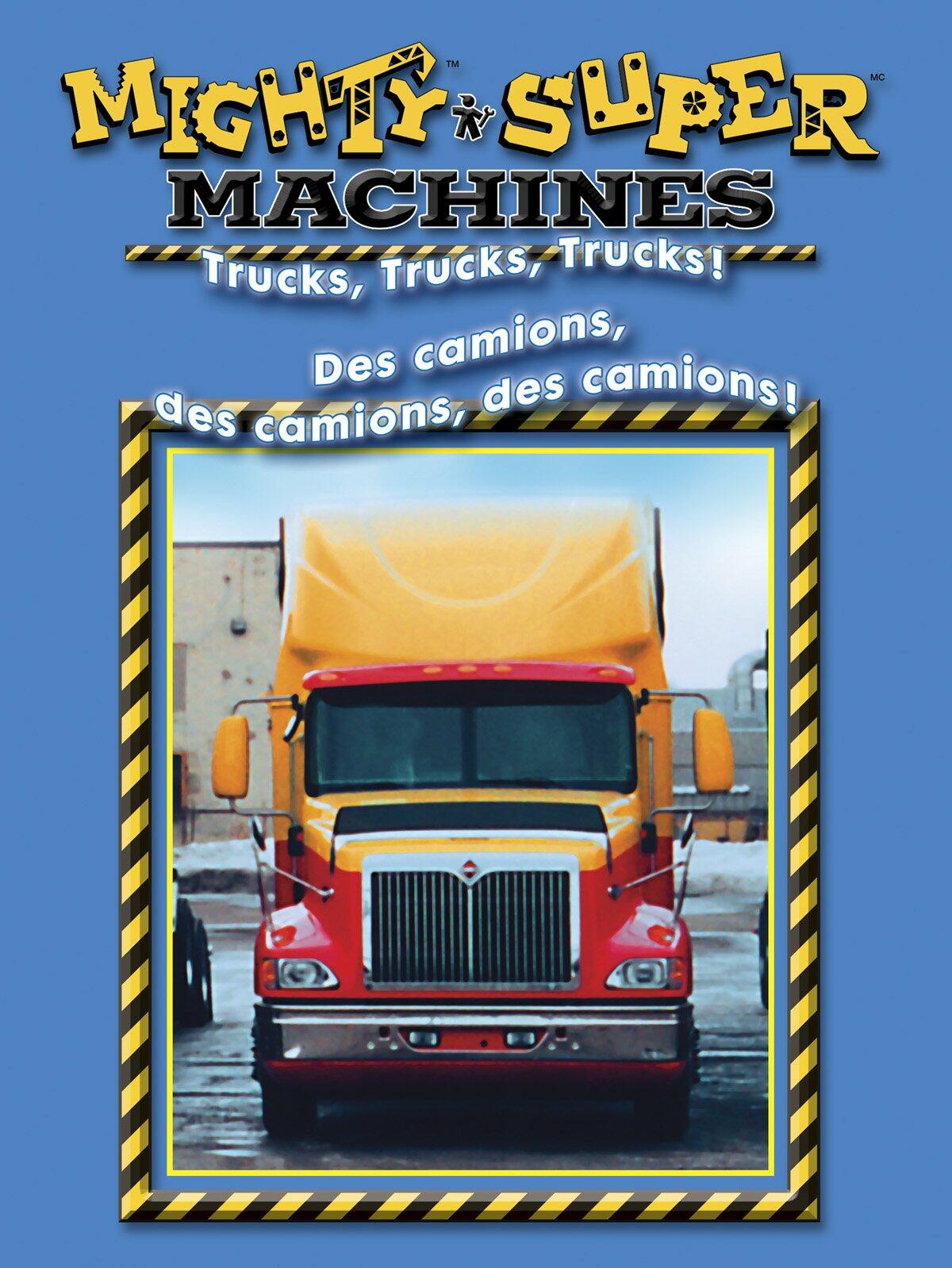 Mighty Machines - Trucks, Trucks, Trucks / Super Machines - Des Camions, Des Camions (Bilingue) (Bilingual) [DVD] - Very Good
