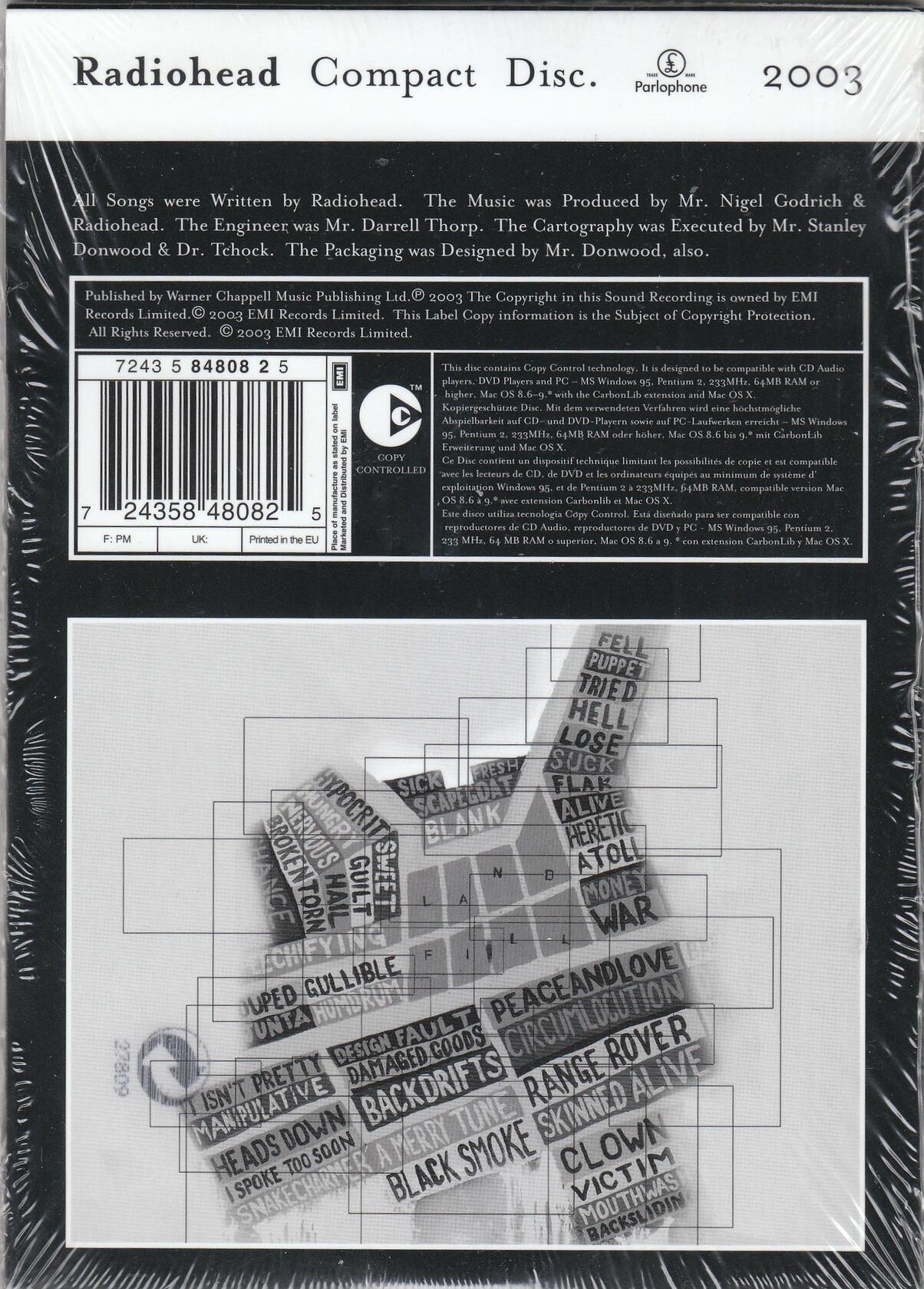 Hail to the Thief (Limited Edition) [Audio CD] - Good