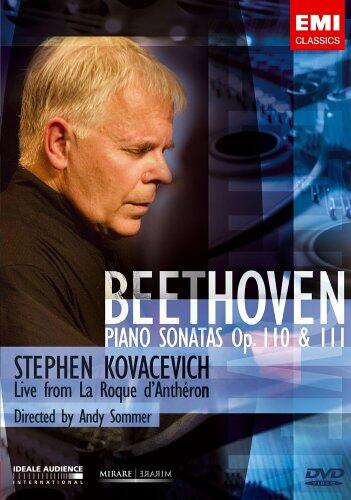 Stephen Kovacevich: Live From La Roque d'Antheron - Beethoven Piano Sonatas, Op. 110 & 111 [Import] [DVD] - Very Good