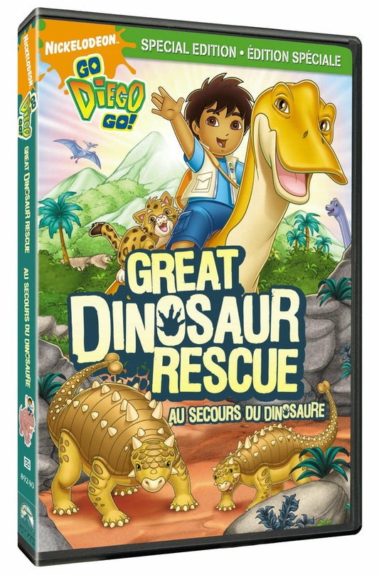 Go Diego Go!: The Great Dinosaur Rescue [DVD] - Very Good