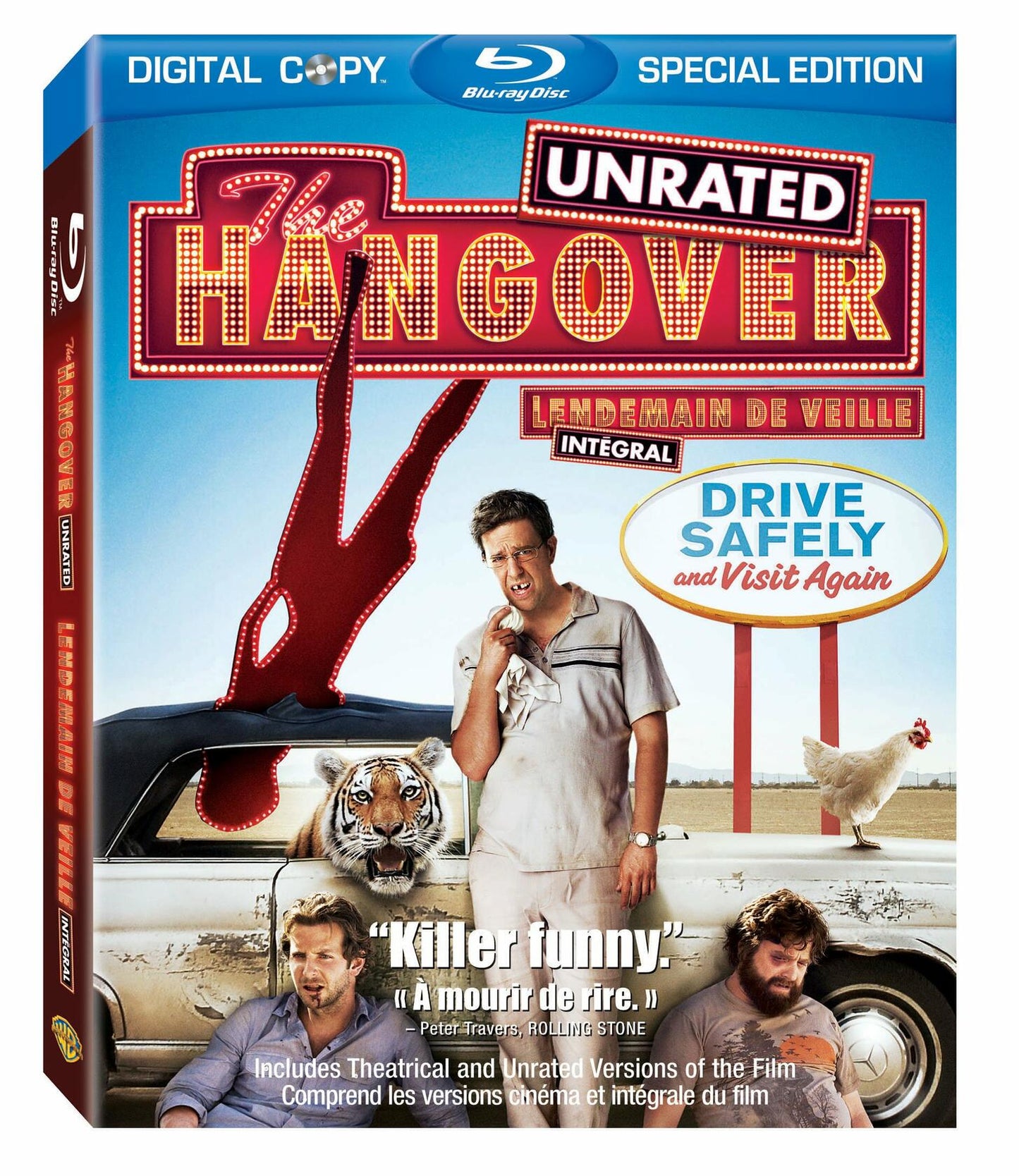 The Hangover: Unrated Special Edition / L'Endemain de veille : Édition spéciale (Bilingual) [Blu-ray] - Very Good