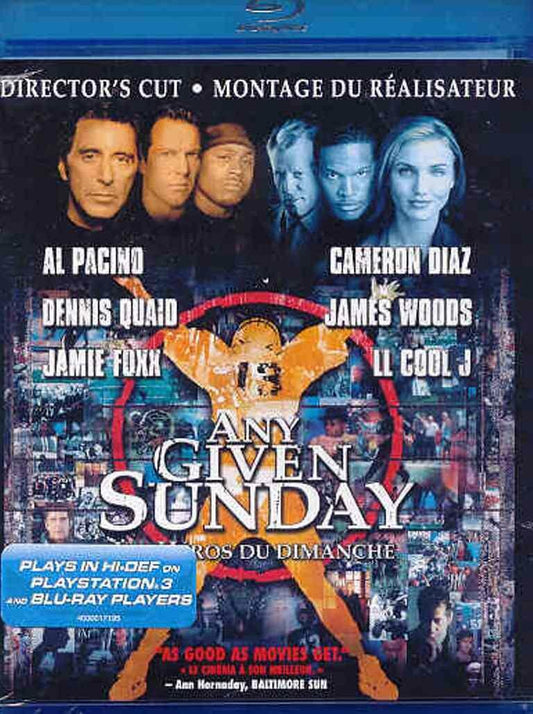Any Given Sunday (Director's Cut) [Blu-ray] [Blu-ray] - Very Good