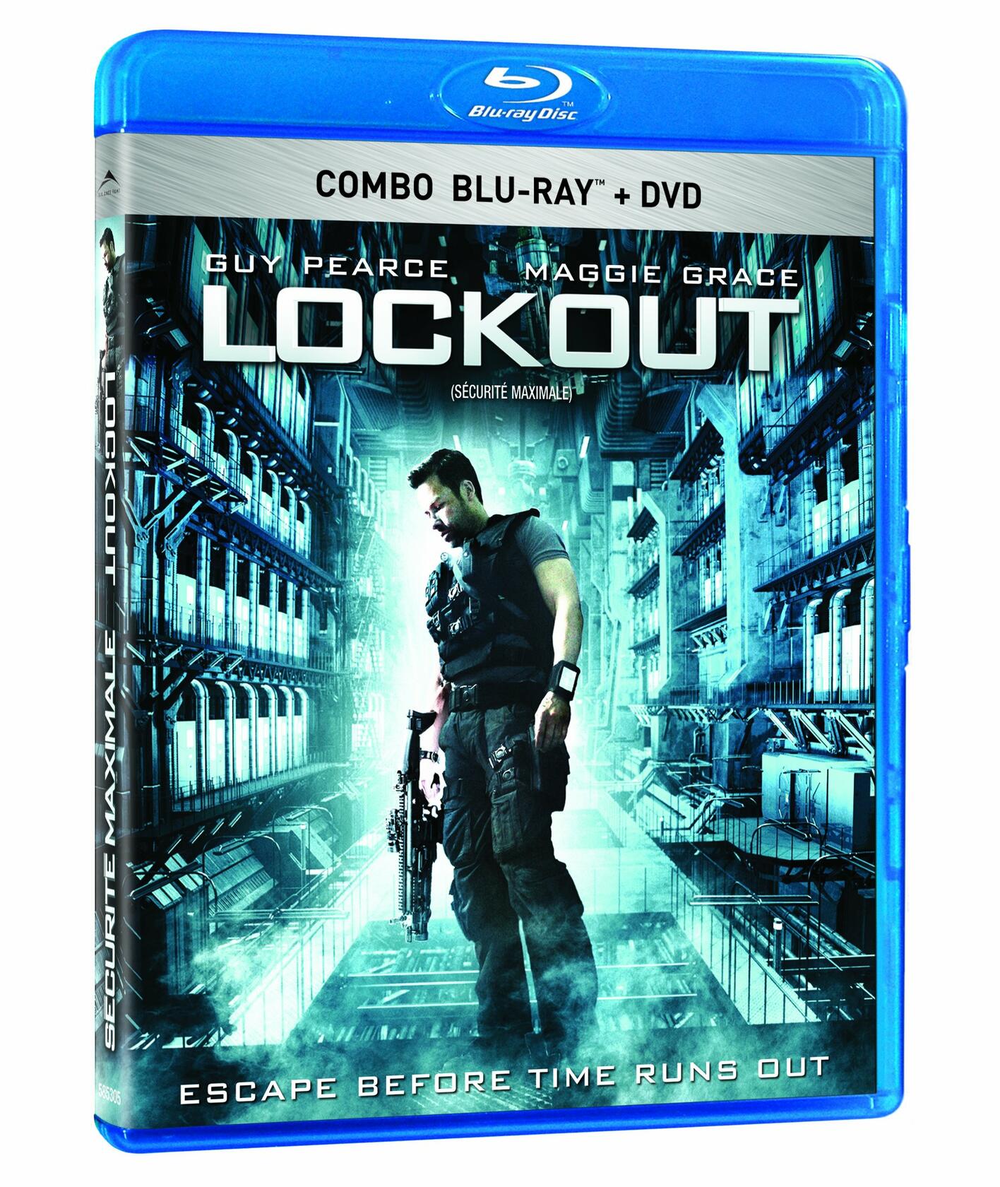 Lockout / Sécurité maximale (Bilingue) [Blu-ray + DVD] - Very Good