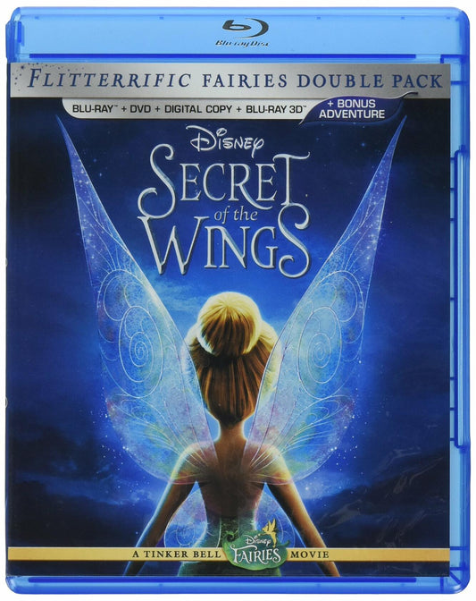 Tinker Bell: Secret of the Wings [Blu-ray 3D + Blu-ray + DVD + Digital Copy] (Bilingual) [Blu-ray] - Very Good