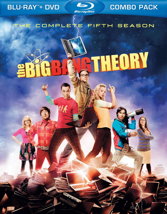The Big Bang Theory: The Complete Fifth Season [Blu-ray + DVD] [Blu-ray] - Very Good