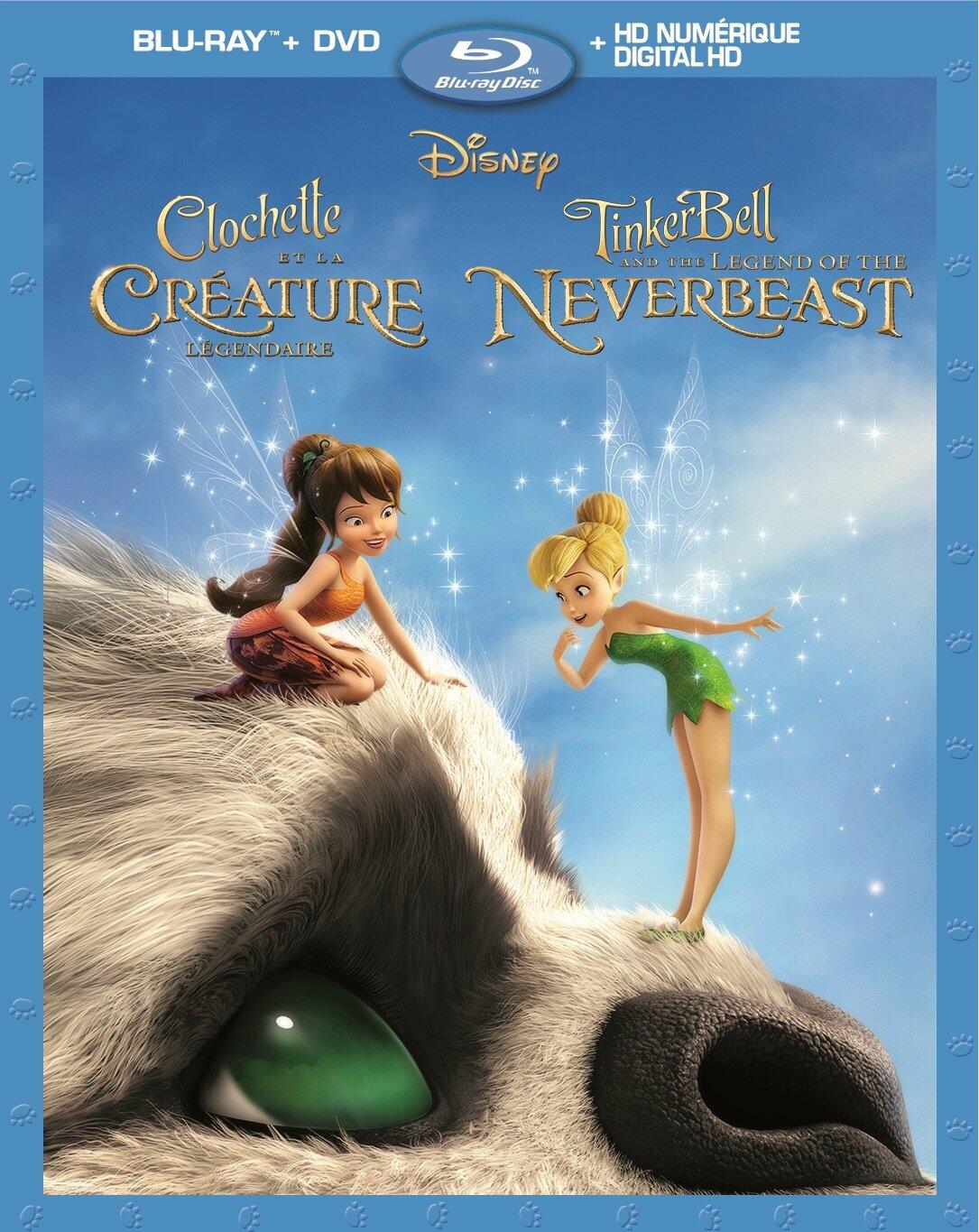 Clochette et la Créature Légendaire [Blu-ray + DVD + Digital HD] - Very Good