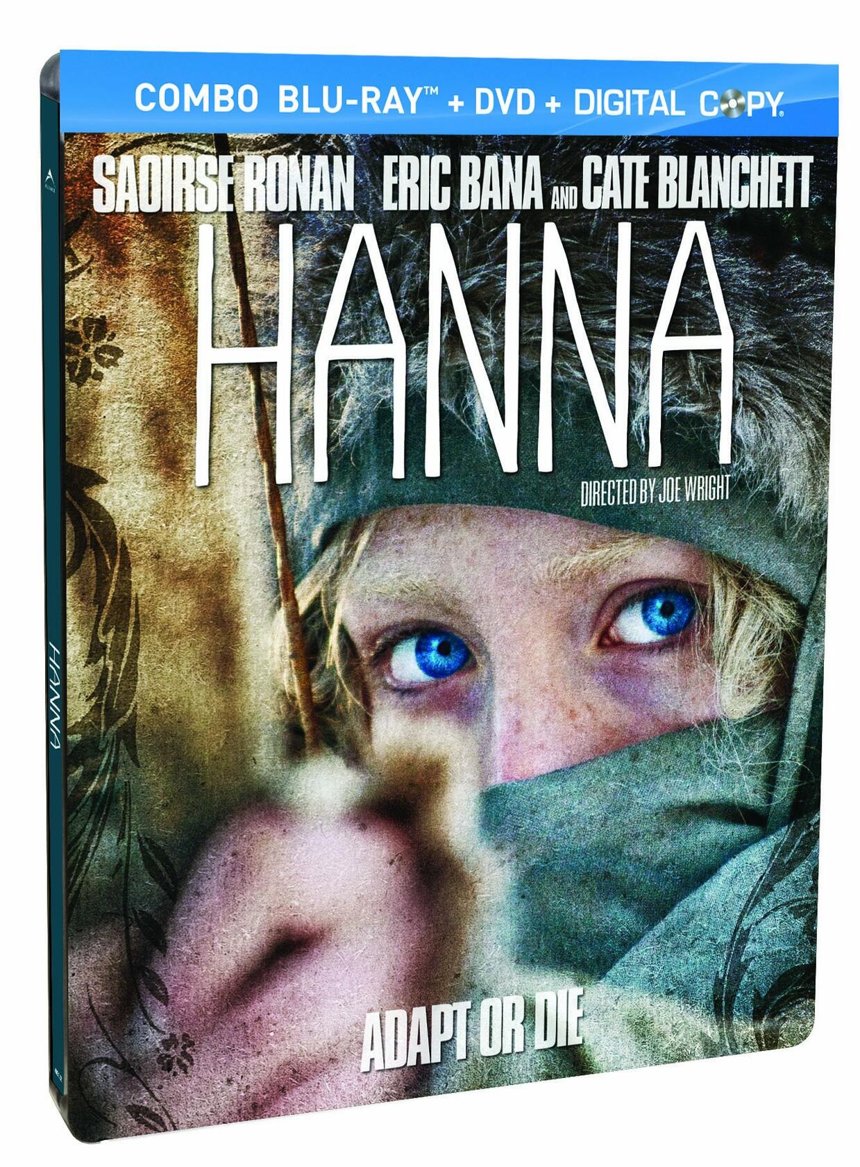 Hanna (Steelbook Edition) [Blu-ray + DVD + Digital Copy] [Blu-ray] - Good