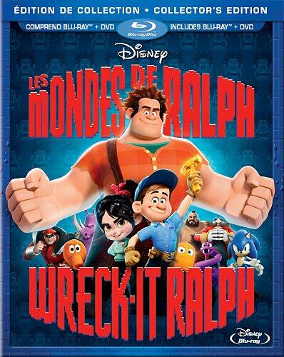 Les Mondes de Ralph / Wreck-It Ralph (Bilingual) [Blu-ray + DVD] [Blu-ray] - Very Good