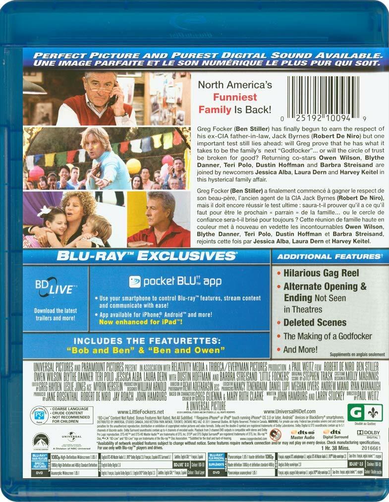 Little Fockers (Bilingual) [Blu-ray + DVD] [Blu-ray] - Very Good