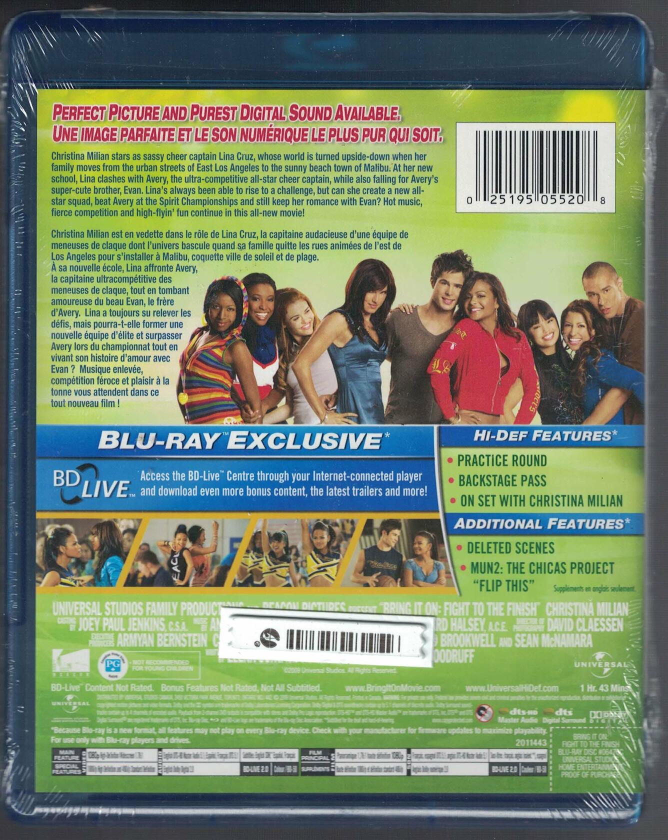 Bring It On: Fight to the Finish [Blu-ray] - Very Good
