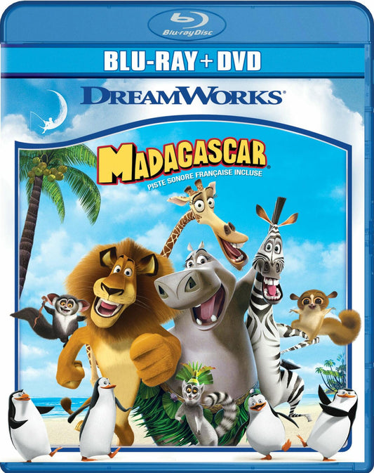 Madagascar [Blu-ray + DVD] [Blu-ray] - Very Good