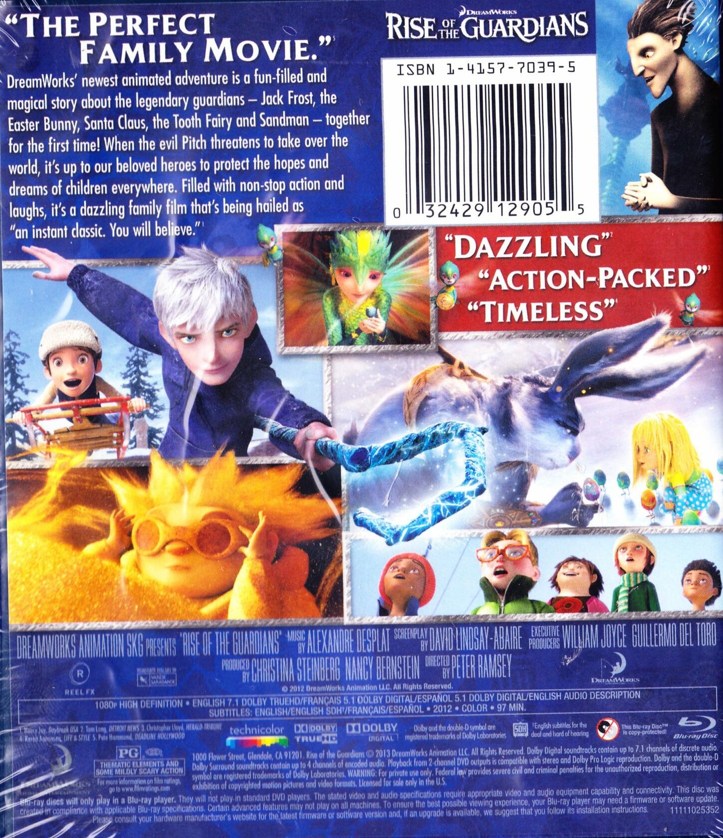 Rise of the Guardians [Blu-ray] [Blu-ray] - Very Good