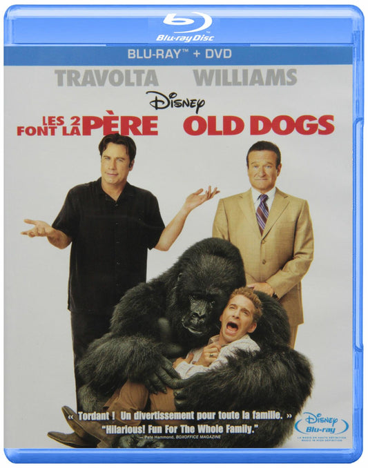 Les deux font la pere / Old Dogs (Bilingual) [Blu-ray + DVD] [Blu-ray] - Very Good