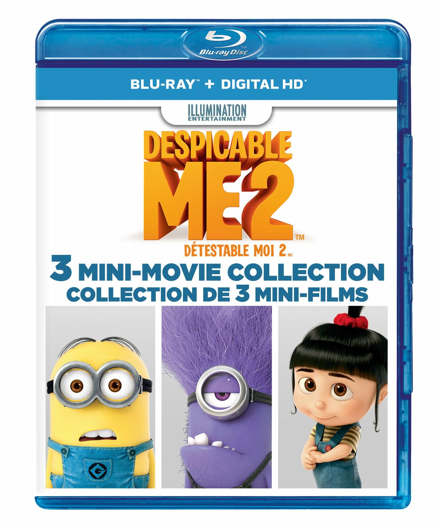 Despicable Me 2: 3 Mini-Movie Collection [Blu-ray + Digital HD] (Bilingual) [Blu-ray]