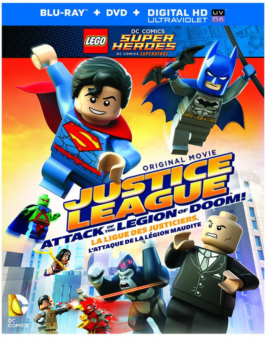 LEGO DC Super Heroes: Justice League: Attack of the Legion of Doom! [Blu-ray] [Blu-ray] - Very Good