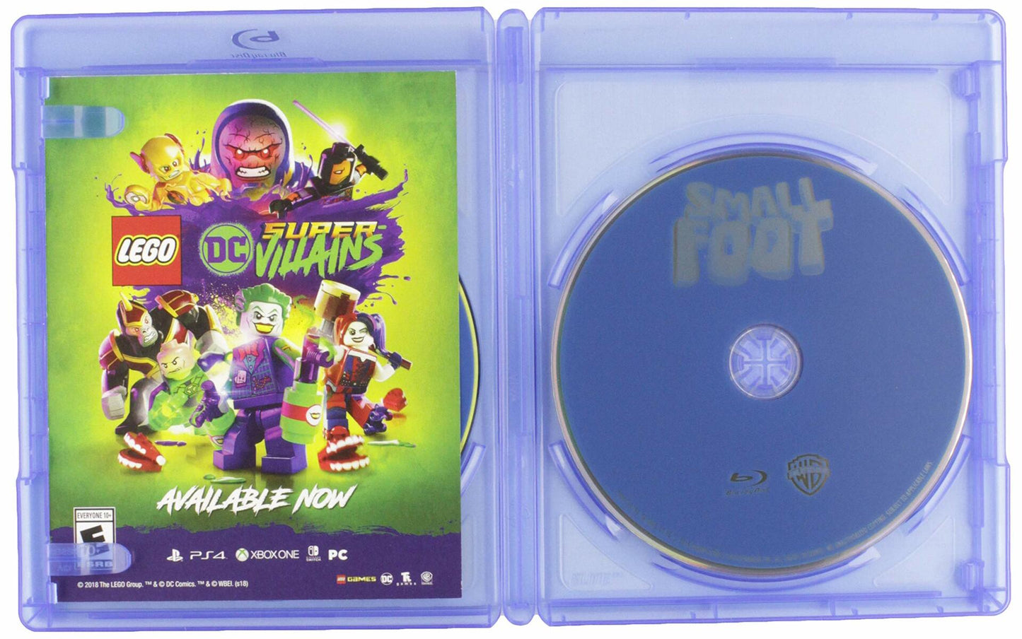 Smallfoot (Bilingual) [Blu-Ray + DVD + Digital] [Blu-ray] - Very Good
