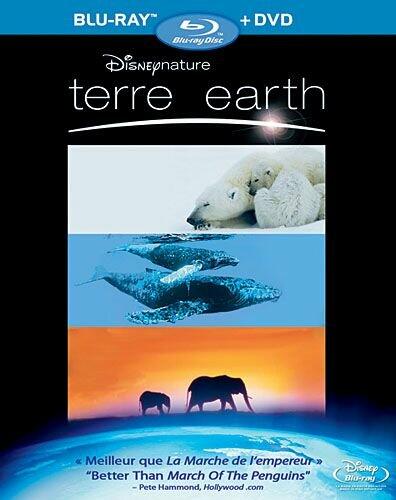 Disneynature : terre / earth (Bilingual) [Blu-ray + DVD] [Blu-ray]