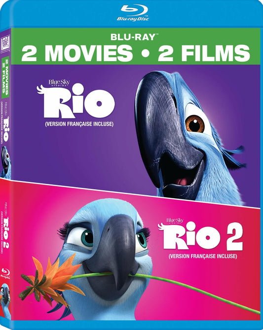 Rio 1&2 Movie Collection (Bilingual) [Blu-ray] [Blu-ray] - Very Good
