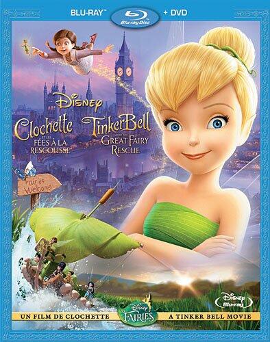 Clochette et la Fées à la Rescousse / Tinker Bell and the Great Fairy Rescue (Bilingual) [Blu-ray + DVD] - Very Good